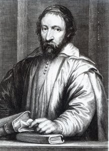 Nicolas Claude Fabri de Peiresc, grabado por Martin van den Enden de Anthony van Dyck